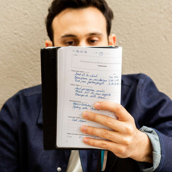 Evening: Reflect & Reset (~5 min)